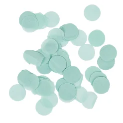 Confettis en papier rond vert d'eau ø 2 cm-Gifi New