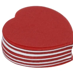 Confettis forme coeur rouge et blanc-Gifi Sale