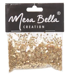 Confettis minis étoiles or brillant à parsemer-Gifi