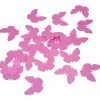 Confettis papillon rose fuchsia en papier-Gifi