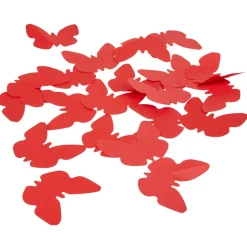 Confettis papillon rouge en papier-Gifi Best