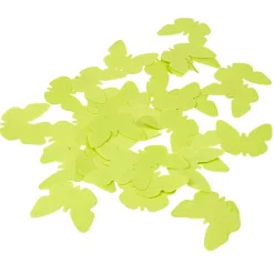 Confettis papillon vert anis en papier-Gifi Hot