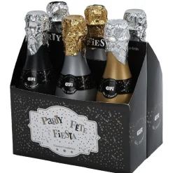 Cotillons bouteille argenté doré ou noir-Gifi