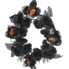 Couronne de fleurs noir orange-Gifi New