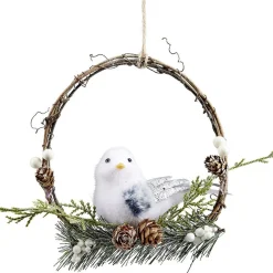 Couronne de Noël animaux à suspendre Ø17cm-Gifi Online