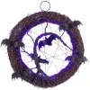 Couronne lumineuse Halloween décor chauve souris-Gifi Clearance