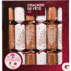 Cracker cotillon de fêtes x6-Gifi Online
