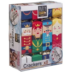 Crackers casse noisette Party Day masque selfie x8-Gifi New