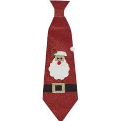 Cravate motif de Noël en tissus-Gifi Online