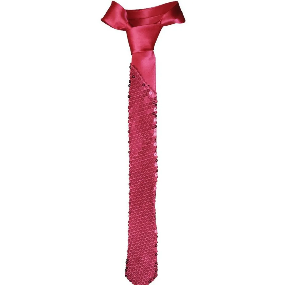 Cravate uni à paillettes-Gifi Online