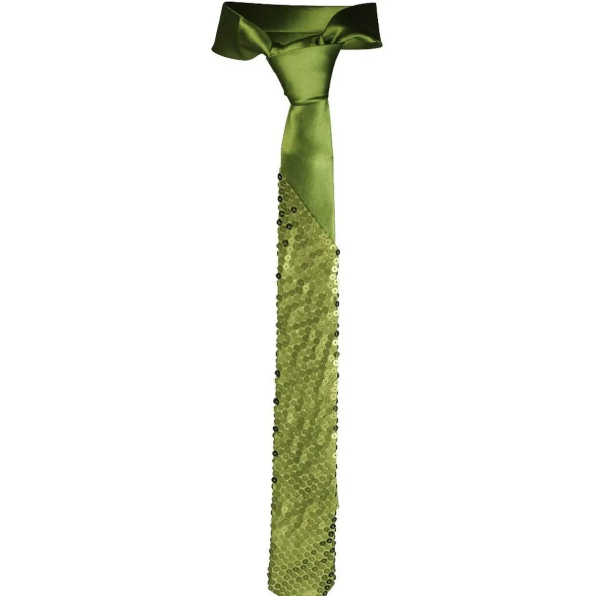 Cravate uni à paillettes-Gifi Online