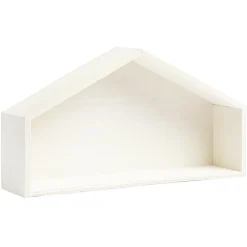 Crèche de Noël vide en bois L30 X l7 x H16 cm-Gifi