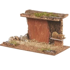 Crèche de Noël vide H. 13 cm-Gifi Online