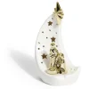 Crèche lune céramique lumineuse H18,5cm-Gifi Online