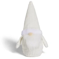 Déco à poser gnome blanc H25cm-Gifi New