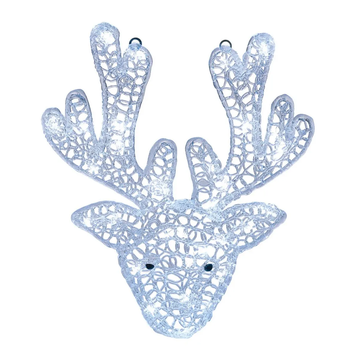 Déco de Noël renne 2D extérieur 35 LED-Gifi Sale