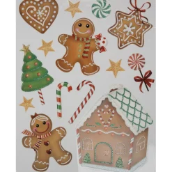 Décor de noël électrostatique, 3 modèles-Gifi New