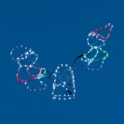 Décor lumineux tricolore fixe-Gifi Outlet