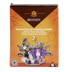 Décoration 3D à confectionner maison Halloween-Gifi New