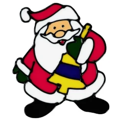 Décoration de fenêtre paillettée Noël-Gifi