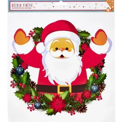 Décoration de Noël électrostatique couronne-Gifi Best