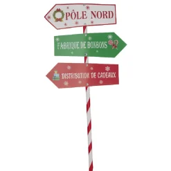 Décoration de Noël pancarte-Gifi Discount