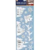 Décoration de Noël stickers 3D pour fenêtre-Gifi Outlet