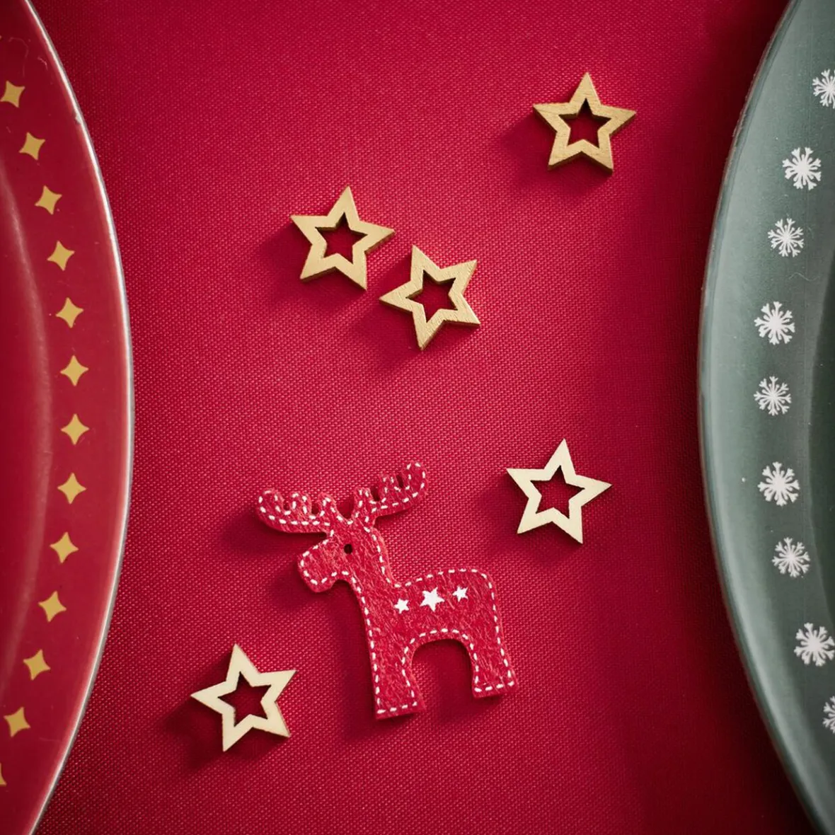 Décoration de table forme étoile dorée 20 pièces-Gifi Outlet