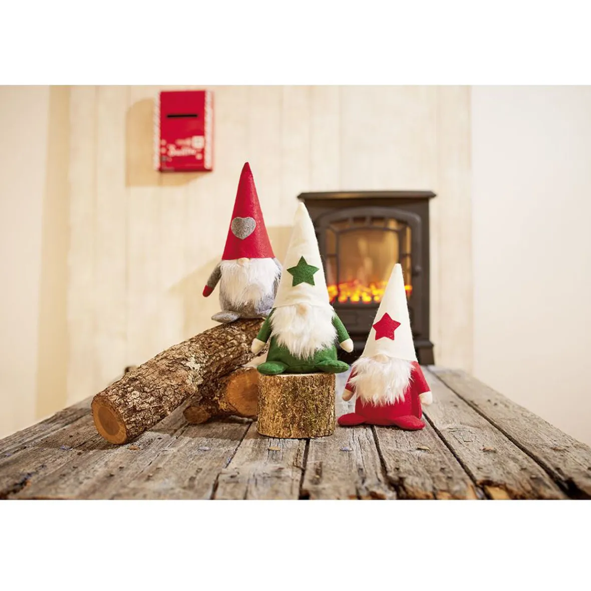 Décoration gnôme de Noël en feutre-Gifi Hot
