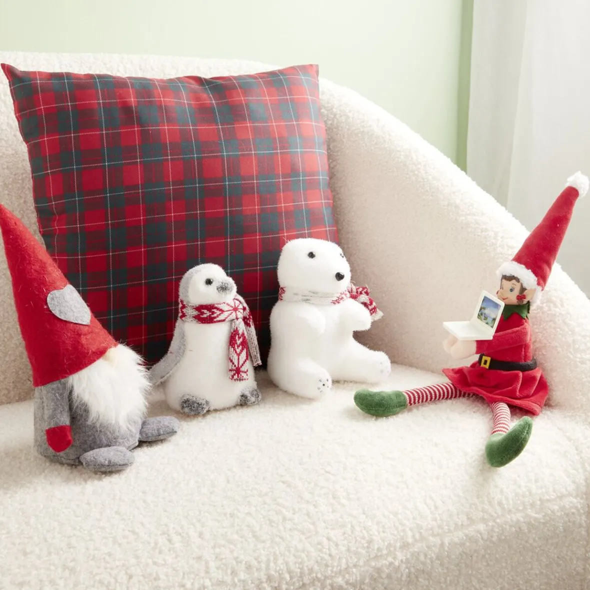 Décoration gnôme de Noël en feutre-Gifi Hot