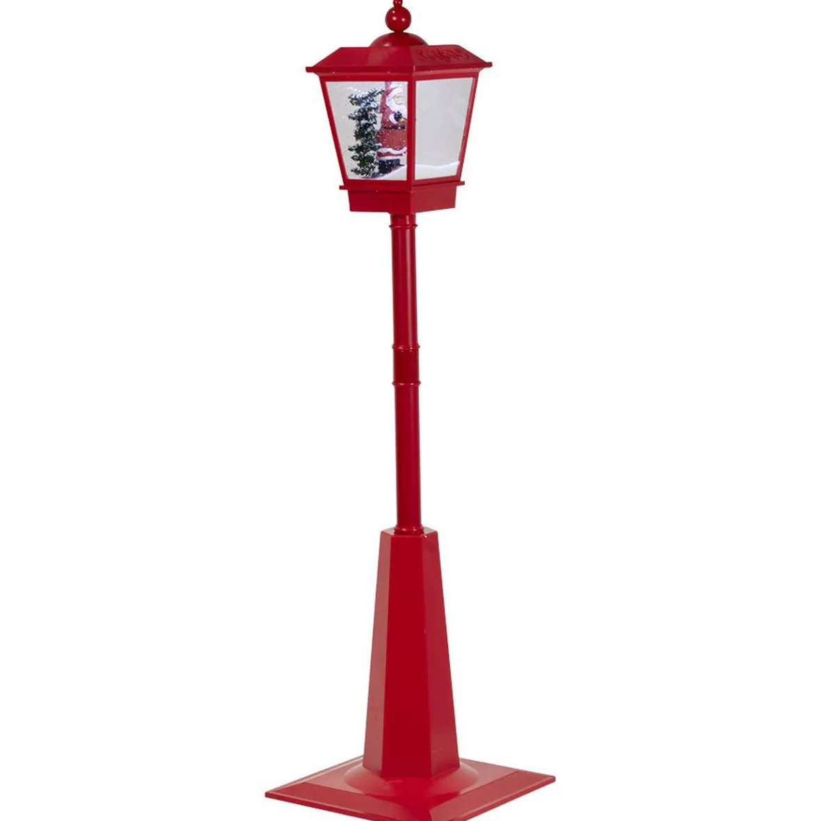 Décoration lanterne Père Noël sonore et animé H1,50m-Gifi Discount