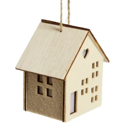 Décoration lumineuse maison de Noël à piles - 3 coloris-Gifi Clearance