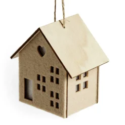 Décoration lumineuse maison de Noël à piles - 3 coloris-Gifi Clearance