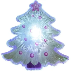 Décoration noël de fenêtre lumineuse 1LED, pvc-Gifi Online