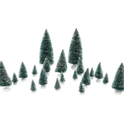 Décoration Sapin pour crèche ou village de Noël x21-Gifi Discount