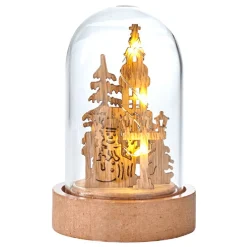 Décoration sous cloche à poser 3 à 10 LED-Gifi Discount