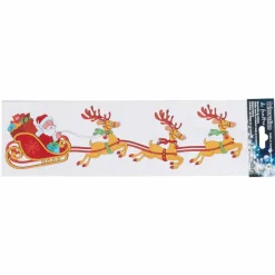 Décoration vitre de Noël traineau du Père Noël-Gifi Hot