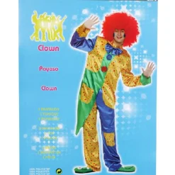 DEGUISEMENT ADULTE CLOWN-Gifi Clearance