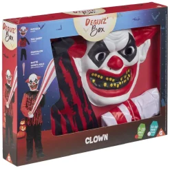 Deguiz'box enfant Halloween clown démoniaque 11/14 ans-Gifi Sale
