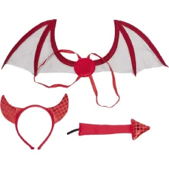 Deguiz'box enfant Halloween diablesse Taille unique-Gifi Discount