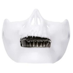 Demi masque de squelette en plastique-Gifi Hot