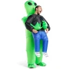 Déguisement adulte alien gonflable taille unique-Gifi Best