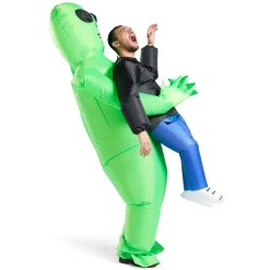 Déguisement adulte alien gonflable taille unique-Gifi Best