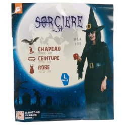 Déguisement adulte authentique sorcière-Gifi New