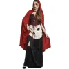 Déguisement adulte chaperon rouge robe et cape taille M-Gifi Hot