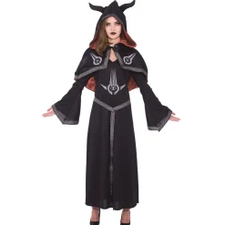 Déguisement adulte diablesse robe et cape-Gifi Online
