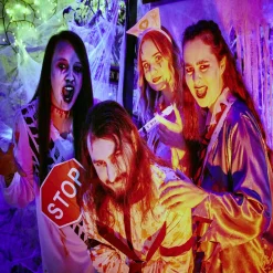 Déguisement adulte Halloween infirmière zombie sanglant Taille S-Gifi Online