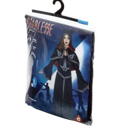 Déguisement adulte Halloween diablesse robe et cape - Taille L-Gifi New