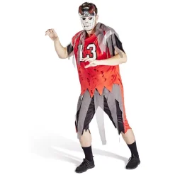 Déguisement adulte Halloween joueur de football US - Taille S-Gifi Discount
