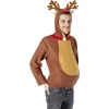 Déguisement adulte pull Renne marron-Gifi Best